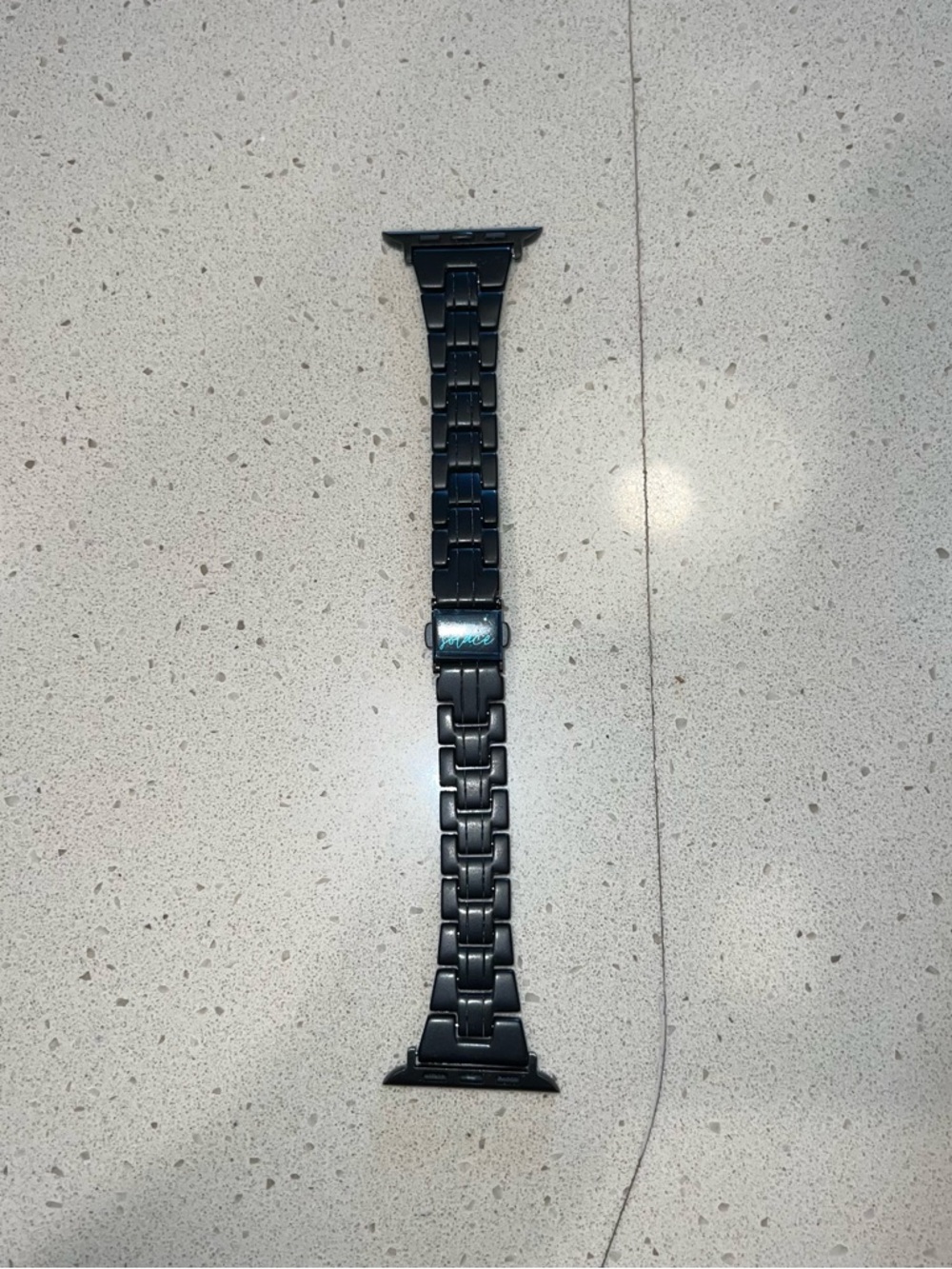 Solace Slim Perma Black Apple Watch Band (42/44/45MM) with Tool Kit NWT - Picture 7 of 7